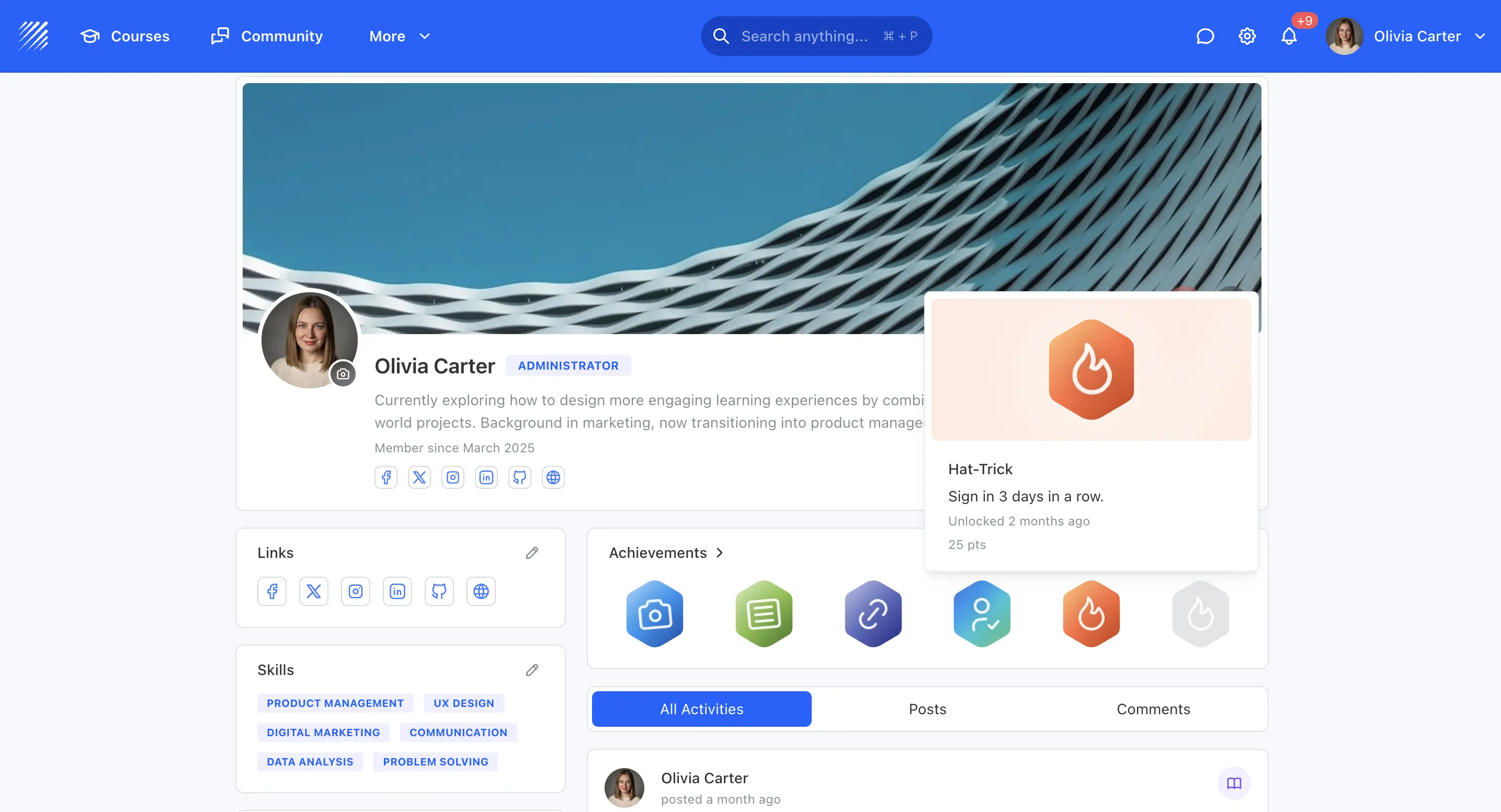 Teachfloor gamification: badges, points, and leaderboard in the LMS