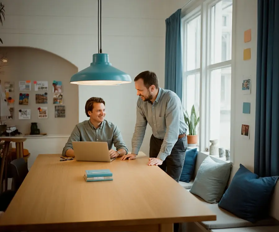 New hire onboarding session in a structured ramp program